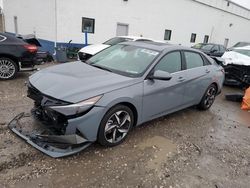 Salvage cars for sale at auction: 2022 Hyundai Elantra Limited