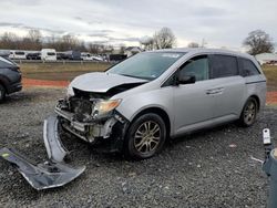 Salvage cars for sale at Hillsborough, NJ auction: 2013 Honda Odyssey EXL