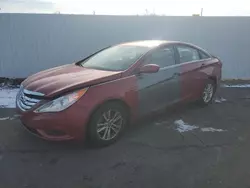 Salvage cars for sale at New Britain, CT auction: 2012 Hyundai Sonata GLS