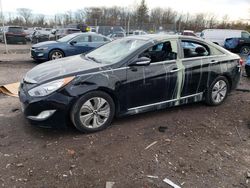 Salvage cars for sale at Chalfont, PA auction: 2014 Hyundai Sonata Hybrid