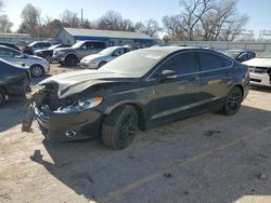 Salvage cars for sale at Wichita, KS auction: 2013 Ford Fusion SE