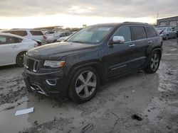 Salvage cars for sale at Cahokia Heights, IL auction: 2014 Jeep Grand Cherokee Overland