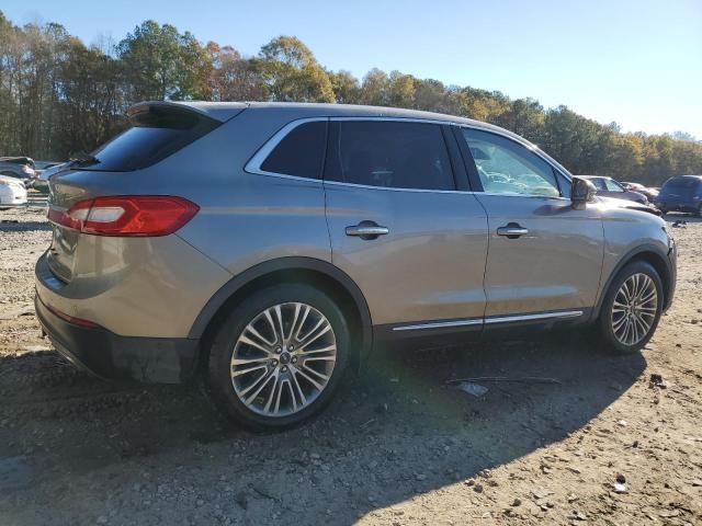 2016 Lincoln MKX Reserve