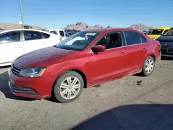 Salvage cars for sale at North Las Vegas, NV auction: 2017 Volkswagen Jetta S