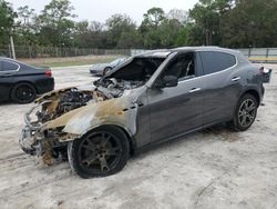 Salvage cars for sale at Fort Pierce, FL auction: 2018 Maserati Levante