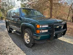 Salvage cars for sale at Concord, NC auction: 2000 Chevrolet Tahoe K1500