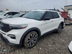 Ford salvage cars for sale: 2020 Ford Explorer ST