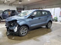 Salvage cars for sale at Candia, NH auction: 2022 Ford Ecosport S