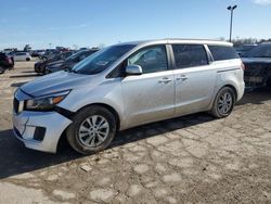 Salvage cars for sale at auction: 2016 KIA Sedona LX