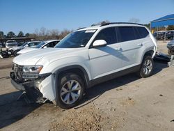 Volkswagen Atlas salvage cars for sale: 2020 Volkswagen Atlas S