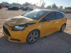 Salvage cars for sale at Oklahoma City, OK auction: 2014 Ford Focus ST