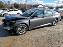 Salvage cars for sale from Copart York Haven, PA: 2021 Honda Accord Hybrid EXL