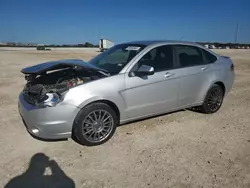 Salvage cars for sale at New Braunfels, TX auction: 2011 Ford Focus SES