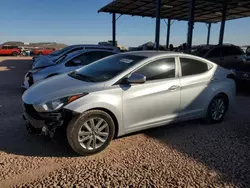 Salvage cars for sale at Phoenix, AZ auction: 2016 Hyundai Elantra SE