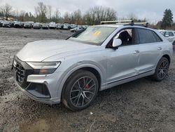 Vehiculos salvage en venta de Copart Portland, OR: 2020 Audi Q8 Premium Plus S-Line