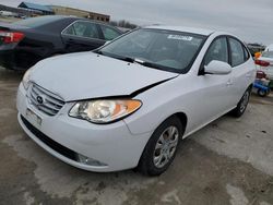 Salvage cars for sale at Kansas City, KS auction: 2010 Hyundai Elantra Blue