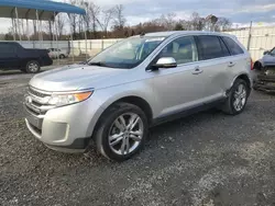 Salvage cars for sale at Spartanburg, SC auction: 2014 Ford Edge Limited