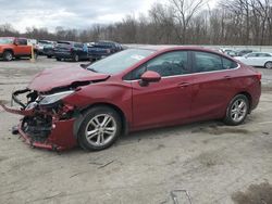 Chevrolet Vehiculos salvage en venta: 2018 Chevrolet Cruze LT