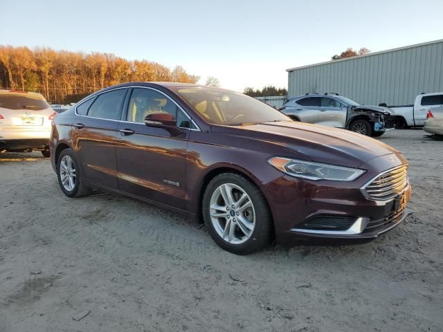 2018 Ford Fusion SE Hybrid