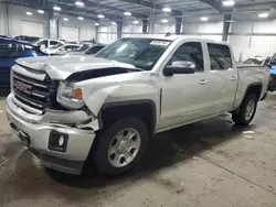 Salvage cars for sale at Ham Lake, MN auction: 2014 GMC Sierra K1500 SLE