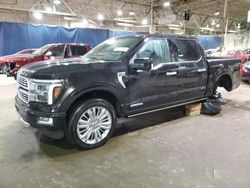 Salvage Cars with No Bids Yet For Sale at auction: 2024 Ford F150 Platinum