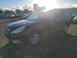 Salvage cars for sale at Martinez, CA auction: 2012 Subaru Outback 2.5I Limited