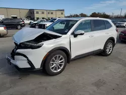 Salvage cars for sale at Wilmer, TX auction: 2024 Honda CR-V EXL