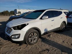 Salvage cars for sale at Riverview, FL auction: 2015 Hyundai Santa FE Sport