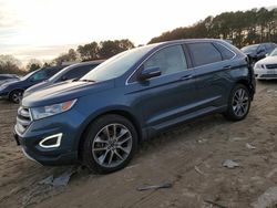 Salvage cars for sale at Seaford, DE auction: 2016 Ford Edge Titanium