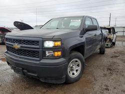 Salvage trucks for sale at Elgin, IL auction: 2015 Chevrolet Silverado C1500