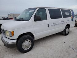 Ford salvage cars for sale: 2003 Ford Econoline E350 Super Duty Wagon