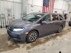 Salvage cars for sale at Mcfarland, WI auction: 2025 Honda Odyssey EXL