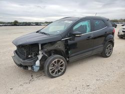 Salvage cars for sale at auction: 2021 Ford Ecosport Titanium