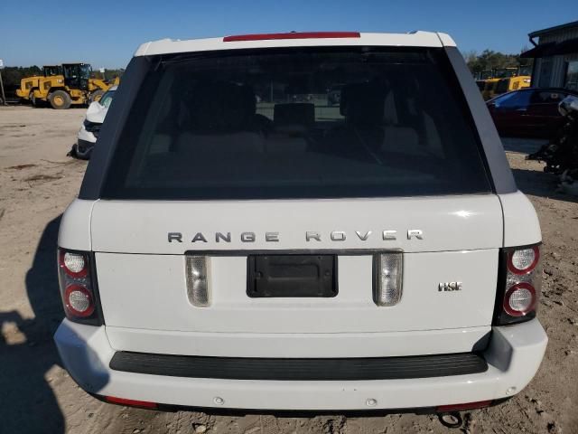 2012 Land Rover Range Rover HSE