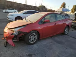 2016 Toyota Prius en venta en Wilmington, CA