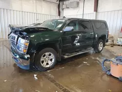 Salvage cars for sale at Franklin, WI auction: 2015 Chevrolet Silverado K1500 LT