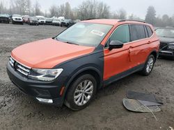 Salvage cars for sale at Portland, OR auction: 2019 Volkswagen Tiguan SE