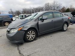 Salvage cars for sale at Bridgeton, MO auction: 2012 Honda Civic LX