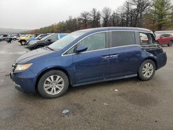 Salvage cars for sale at Brookhaven, NY auction: 2015 Honda Odyssey EXL