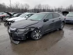 Acura salvage cars for sale: 2015 Acura TLX Tech