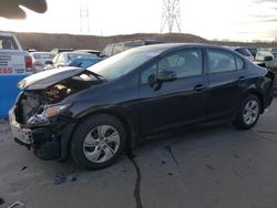 Salvage cars for sale at Littleton, CO auction: 2013 Honda Civic LX