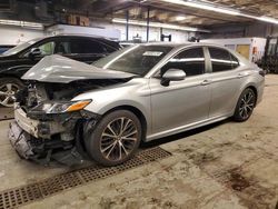 Salvage cars for sale from Copart Wheeling, IL: 2020 Toyota Camry SE