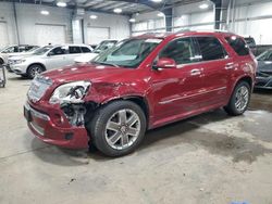 Salvage cars for sale at Ham Lake, MN auction: 2011 GMC Acadia Denali