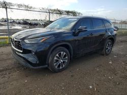 Buy Salvage Cars For Sale now at auction: 2022 Toyota Highlander XLE