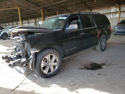 Salvage cars for sale at Phoenix, AZ auction: 2015 Ford Expedition EL Platinum