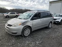 Salvage cars for sale at Windsor, NJ auction: 2004 Toyota Sienna CE