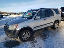 Salvage cars for sale at West Warren, MA auction: 2006 Honda CR-V EX