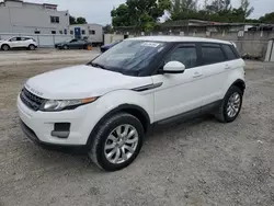 Land Rover Vehiculos salvage en venta: 2015 Land Rover Range Rover Evoque Pure