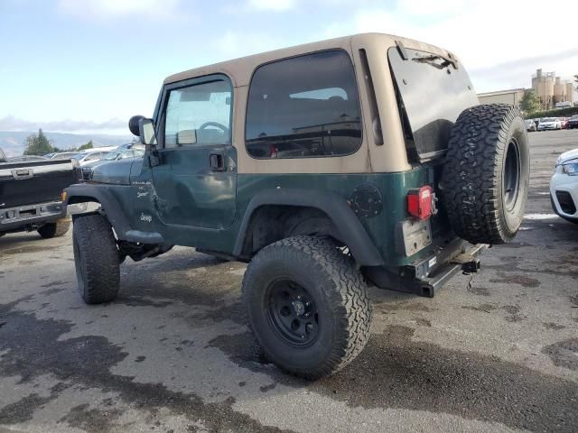 2000 Jeep Wrangler / TJ Sport