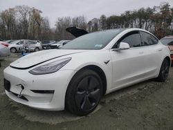 Tesla salvage cars for sale: 2019 Tesla Model 3